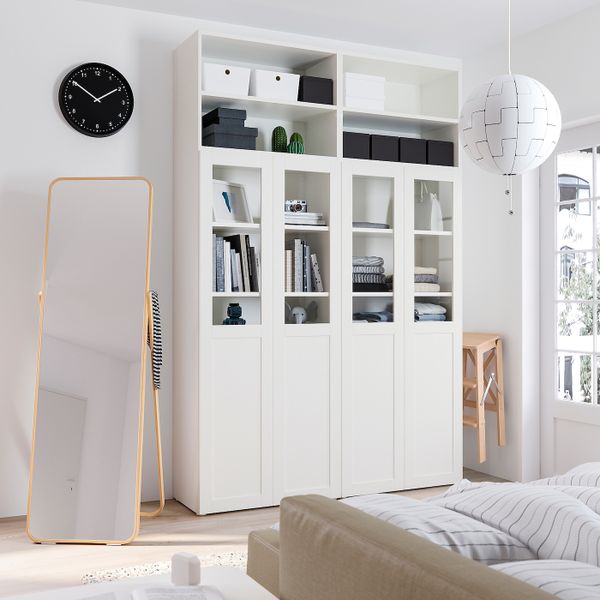 Комбинация для хранения 160x42x241 см IKEA OPPHUS ОПХУС 292.913.67 - схема-чертеж с размерами