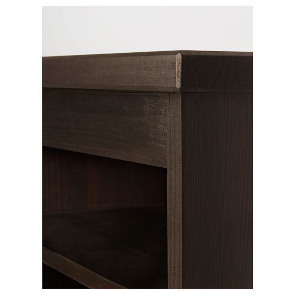 Стол с дополнительным модулем , черно-коричневый 155x137 см IKEA HEMNES ХЕМНЭС 792.783.92 - фото 5