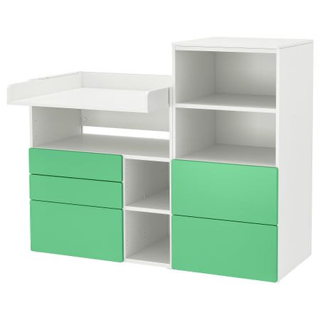 Пеленальный стол, 150x79x123 cm IKEA PLATSA ПЛАТСАA ПЛАТСА, SMÅSTAD СМОСТАД 494.839.21