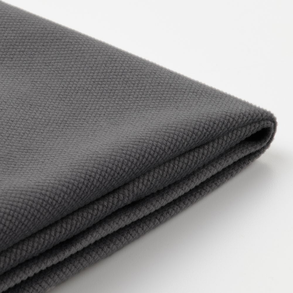 Чехол на стул, Hakebo темно-серый IKEA EKEDALEN ЛЕН ЭКЕДАЛЕН 105.086.06 - фото 1