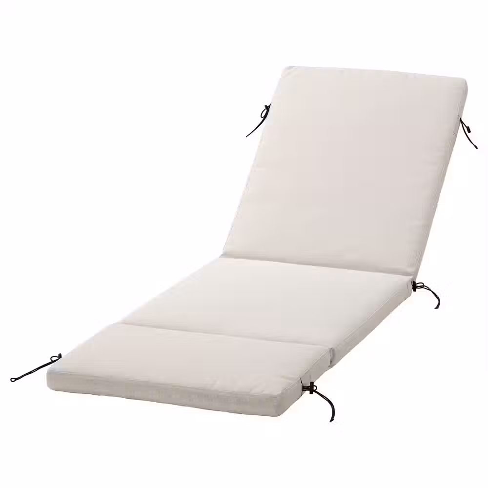 FRÖSÖN/DUVHOLMEN Подушка для шезлонга - бежевый 190x60 см - фото 1