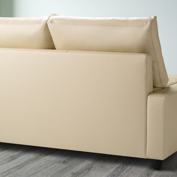 Угловой диван-кровать с отделением для/хран, Бумстад бежевый IKEA FRIHETEN ФРИХЕТЭН 704.488.98 - фото 6