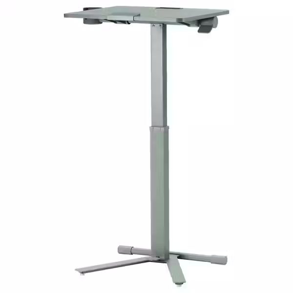 MITTZON МИТТЗОН Стол для ноутбука, на колесиках - зеленый 66x50 см - фото 2