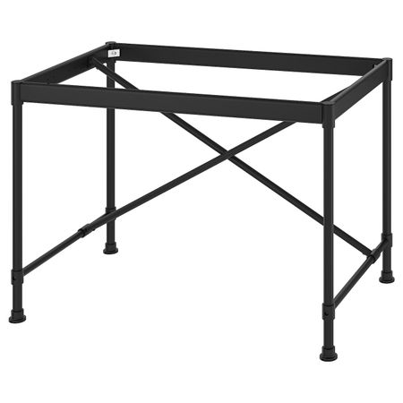 Подстолье для столешницы, черный 102x62x71 см IKEA KULLABERG КУЛЛАБЕРГ 903.849.80