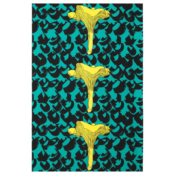 Отрез ткани АНВЭНДБАР, бирюзовый (150x300 см) - схема-чертеж с размерами