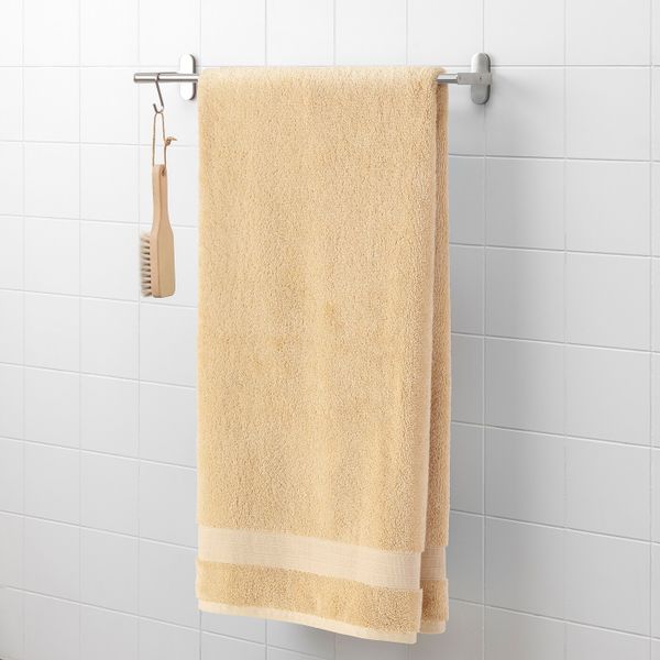 Банное полотенце, коричневый 70x140 см IKEA HOPOT ХОПОТ 604.985.96 - фото 2