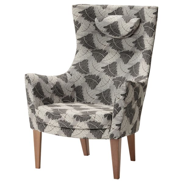 Кресло c высокой спинкой СТОКГОЛЬМ, Моста серый - фото 1