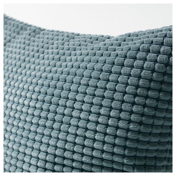 Чехол на подушку ГУЛЛЬКЛОКА, сине-серый (50x50 см) - фото 2