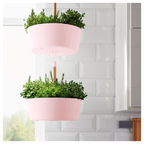 Кашпо подвесное БИТТЕРГУРКА, розовый - фото 2