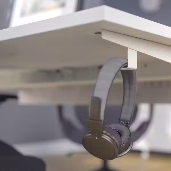 MITTZON МИТТЗОН Письменный стол - белый 140x60 см - фото 11