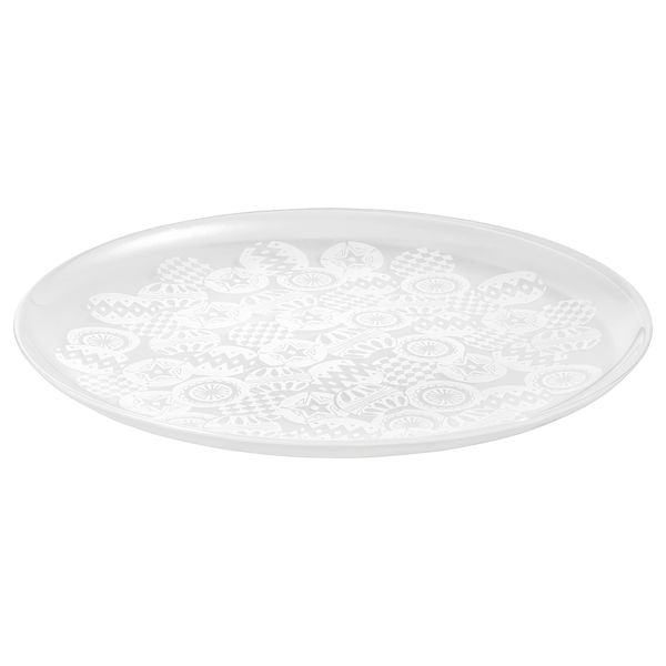 Блюдо ВИНТЕР 2018, матовое стекло (32 см) - фото 1