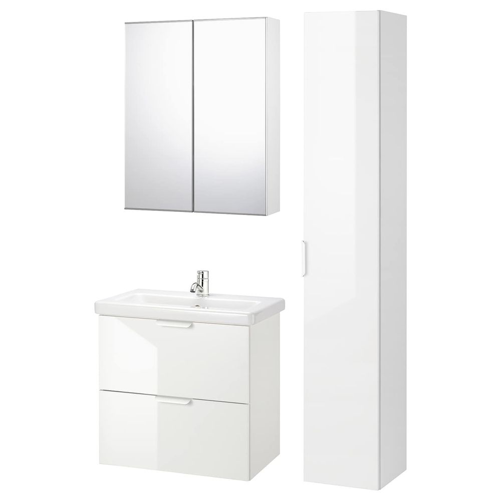 IKEA в интерьере ванной