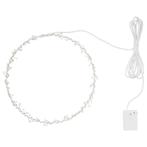 Подвесной светильник, светодиодный, с батарейным питанием круглой формы/мигающий IKEA STRÅLA СТРОЛА 405.025.37 - фото 2