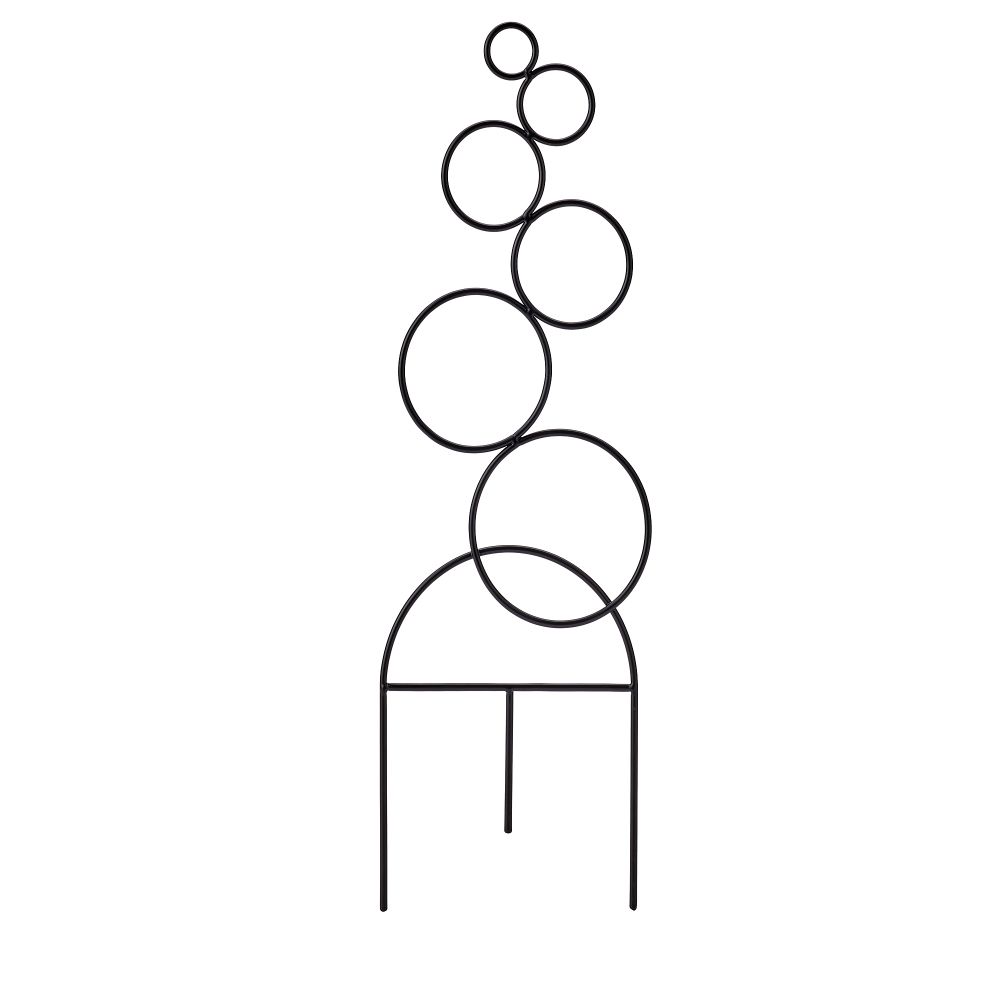 Опора для растения, для дома, улицы черный, 16x50 см IKEA KASKADPIL 905.613.17 - фото 1