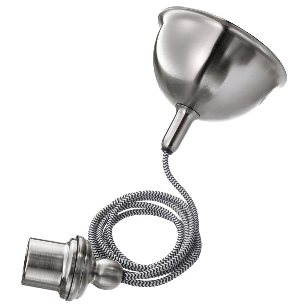 Шнур-подвес, черный, белый, 1.6 м IKEA ГОТХЕМ 503.620.32 - фото 1