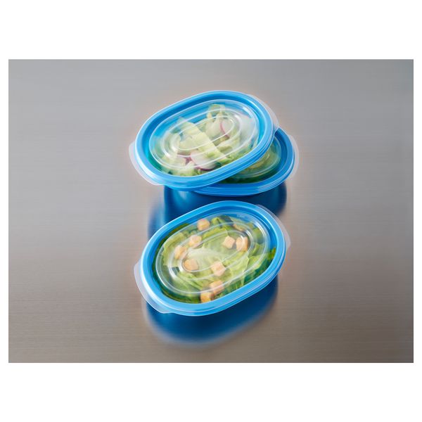 Контейнер РЭТА, синий, прозрачный белый (0.4 л) - фото 2