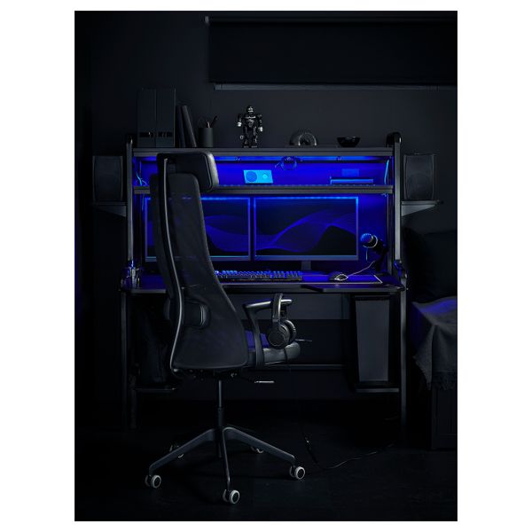 Рабочий стул с подлокотниками IKEA JÄRVFJÄLLET ЭРВФЬЕЛЛЕТ 405.106.41 - фото 2