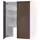 METOD Навесной шкаф д/вытяжки/полка/дверь - белый/Sinarp коричневый 80x100 см