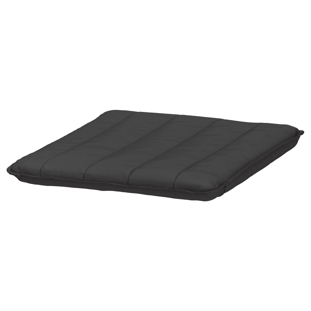 Подушка-сиденье на табурет для ног ПОЭНГ, Ранста черный - фото 1