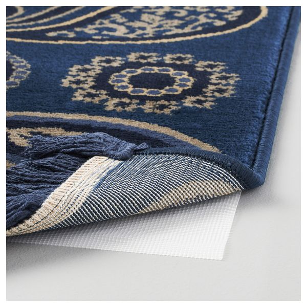 Ковер, короткий ворс ВИЛСУНД, синий (160x230 см) - фото 2