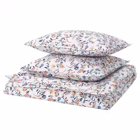 BRUDKRUSBÄR БРУДКРУСБЭР Пододеяльник и 2 наволочки