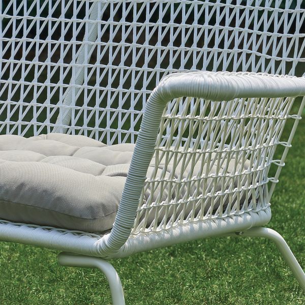 2-местный модульный диван, садовый, белый/Куддарна серый 146 см IKEA HÖGSTEN ХЭГСТЕН 094.366.20 - фото 2