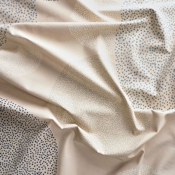 Гардины, 2 шт., бежевый/зеленый/орнамент «точки» 145x300 см IKEA SANDÄNGSFLY САНДЭНГСФЛИ 305.129.66 - фото 7