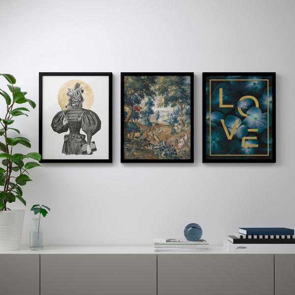 IKEA, дополнительный ракурс - схема-чертеж с размерами
