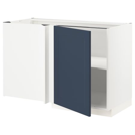 Угловой напольный шкаф с полкой IKEA METOD МЕТОД 094.605.54