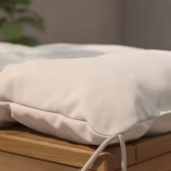 KUDDARNA Подушка на садовую скамью - светлый серо-бежевый 120x40 см - фото 2