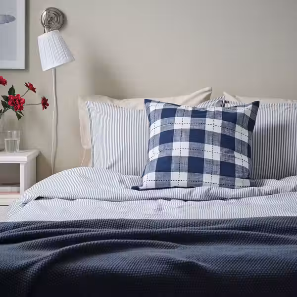 SVAMPFLY СВАМПФЛЮ Чехол на подушку - темно-синий 50x50 см - фото 4