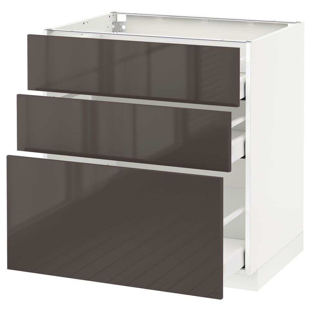 IKEA, вид спереди - схема-чертеж с размерами