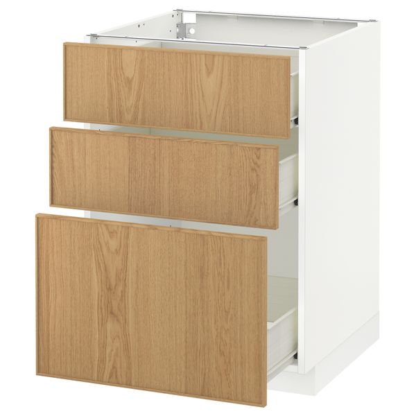 IKEA, вид спереди - схема-чертеж с размерами