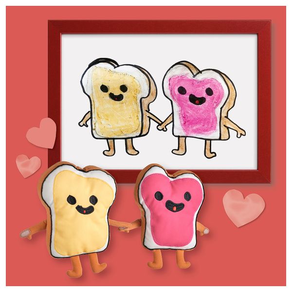 Мягкая игрушка, друзья-сандвичи/разноцветный IKEA SAGOSKATT 2021 САГОСКАТТ 2021 205.181.48 - фото 6