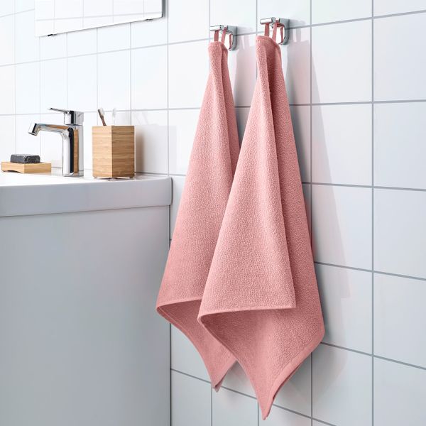 Полотенце, розовый 50x100 см IKEA KORNAN КОРНАН 104.563.20 - схема-чертеж с размерами