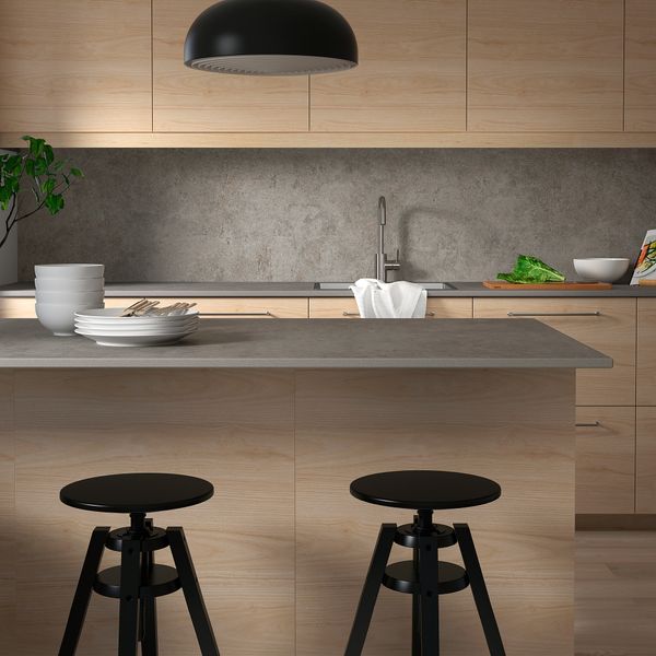 Настенная панель под заказ, 1 m²x1.2 cm IKEA EKEKULL 905.089.28 - схема-чертеж с размерами