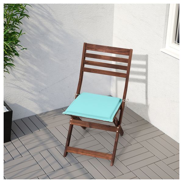 Садовый стул ЭПЛАРО, складной коричневый коричневая морилка - фото 6