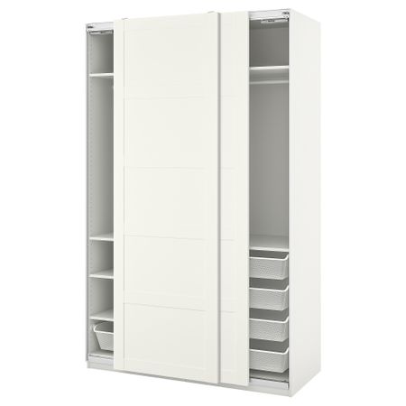 Гардероб, комбинация, 150x66x236 см, белый IKEA PAX/BERGSBO 494.216.69
