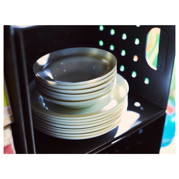 Миска ИКЕА ПС 2017, белый (19 см) - схема-чертеж с размерами