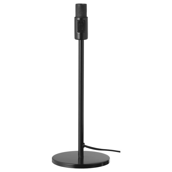 Основание настольной лампы РОДД, черный (35 см) - фото 1