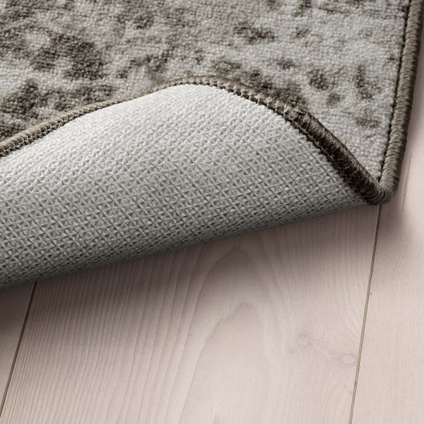 Ковер, короткий ворс, с рисунком, серый, 80x125 см IKEA ГЕРЛЕВ 204.537.12 - фото 3