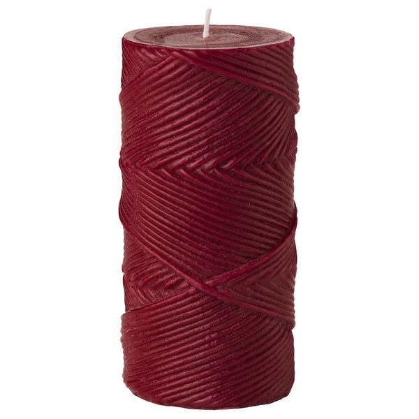 Неароматическая свеча формовая ВИНТЕР 2016, красный (14 см) - фото 1