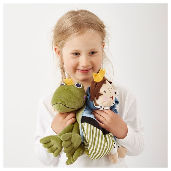 Мягкая игрушка КВАК, лягушка/принц - схема-чертеж с размерами