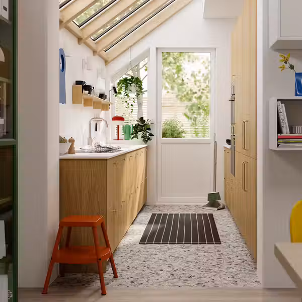 SINARP Фронтальная панель ящика - дубовый шпон 60x10 см - фото 3