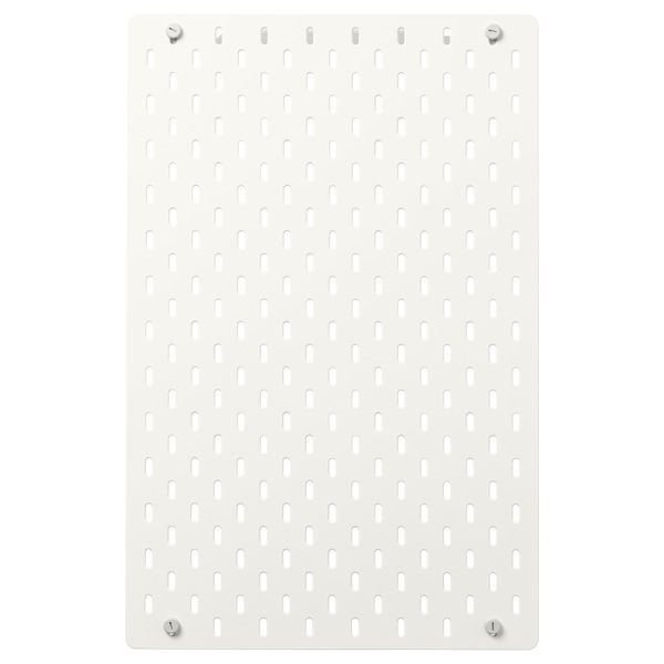 Настенная панель, белый 36x56 см IKEA SKÅDIS СКОДИС 503.621.31 - фото 1