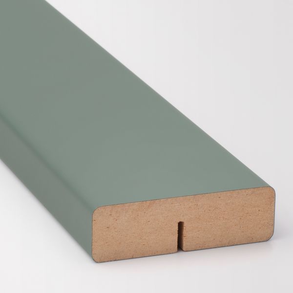 Карниз декоративный закругленный, серо-зеленый, 221 см IKEA BODARP БОДАРП 704.355.27 - фото 3