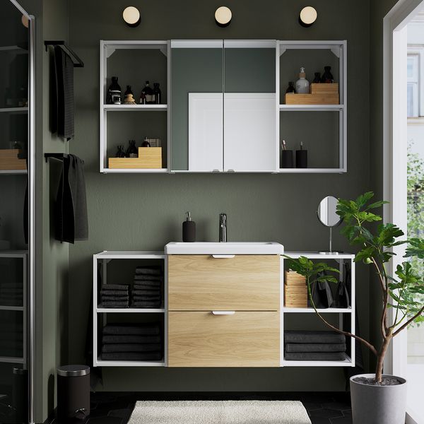 IKEA в интерьере ванной