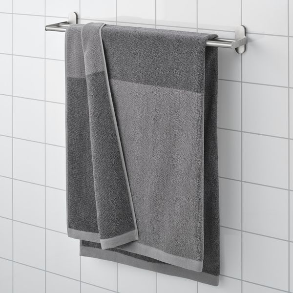 Простыня банная, темно-серый/меланж 100x150 см IKEA HIMLEÅN ХИМЛЕОН 704.429.38 - схема-чертеж с размерами