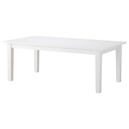 Раздвижной стол, белый 201/247/293x105 см IKEA STORNÄS СТУРНЭС 802.831.99