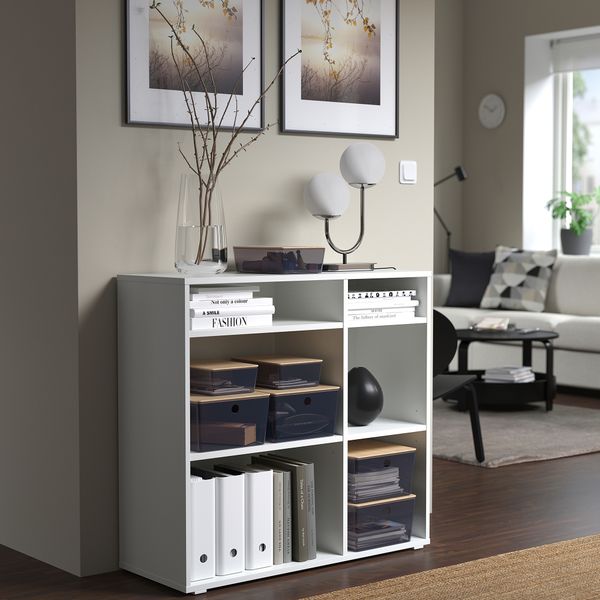 Контейнер, прозрачный черный, 18x26x8 см IKEA KUGGIS КУГГИС 905.685.40 - фото 7